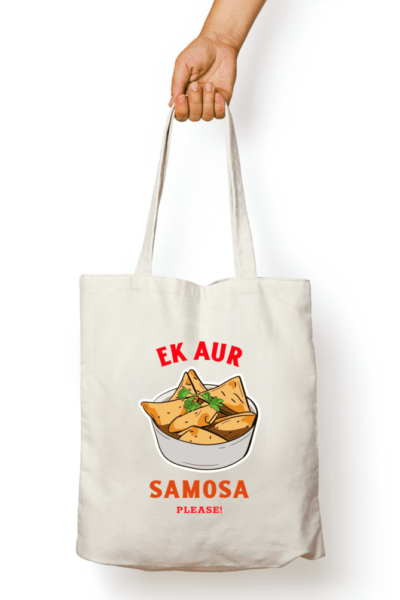 Ek Aue Samosa Please Tote Bag